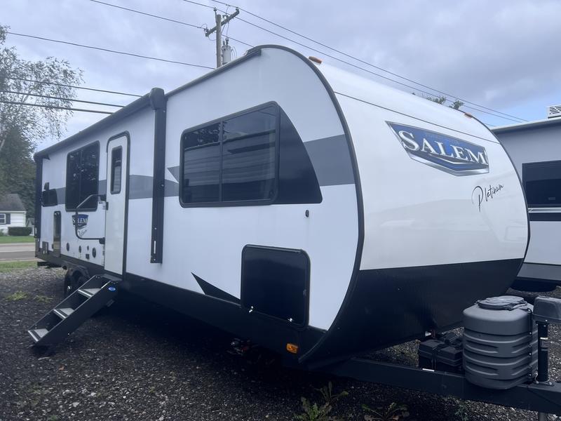 A Forest River Salem travel trailer